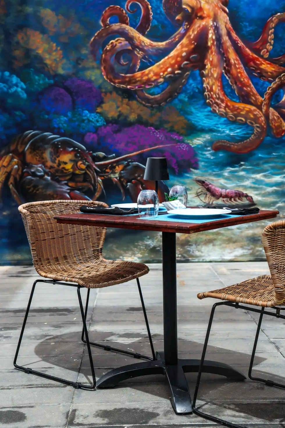 Interior del restaurante